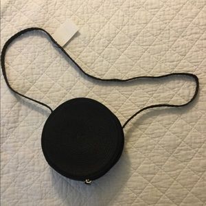 H&M Bags - NWT H&M straw Black round crossbody bag H&M Bags - NWT H&M straw Black round crossbody bag